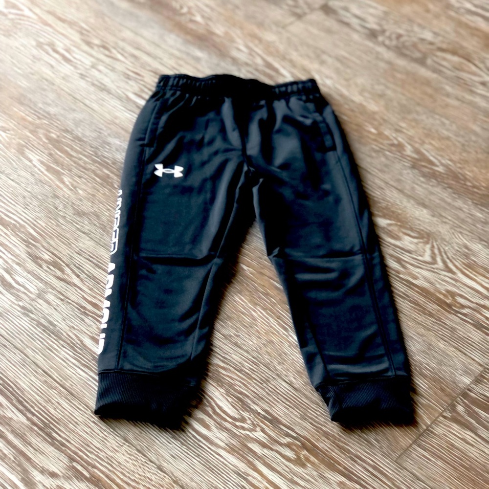 Boy’s Under Armor Brawler Joggers - Black